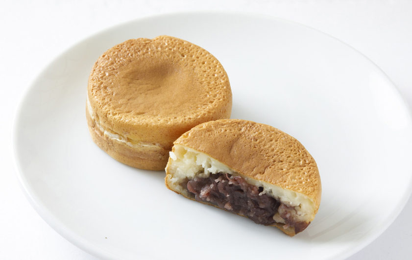 大判焼きを切ったところ