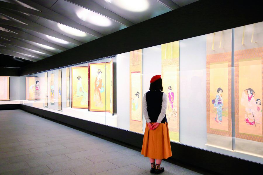 福田美術館の展示室