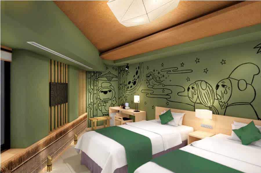 「らいよんチャン」ルームが4月1日登場！京都のホテル「ハトヤ瑞鳳閣」