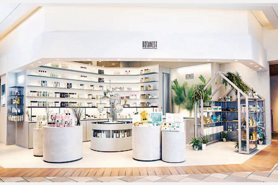 植物由来アルコールのハンドジェルが登場。BOTANIST（ボタニスト）ルクア大阪店