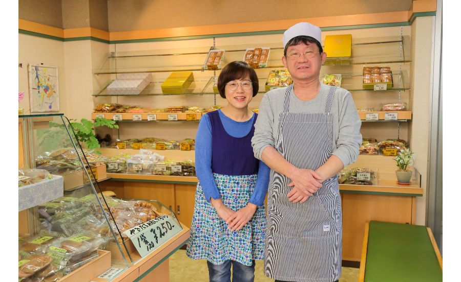 田中金盛堂のご夫婦