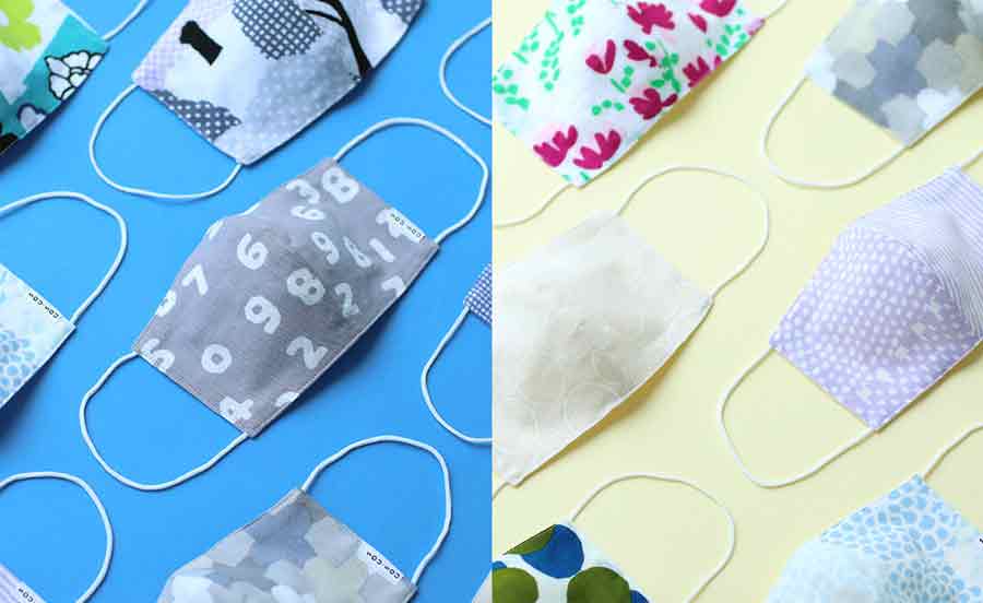 体感温度はマイナス２℃、滋賀の伝統織物を使ったマスクがオンライン予約開始