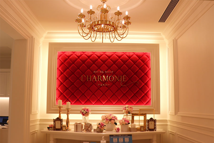 ブティックのようなショップの入口