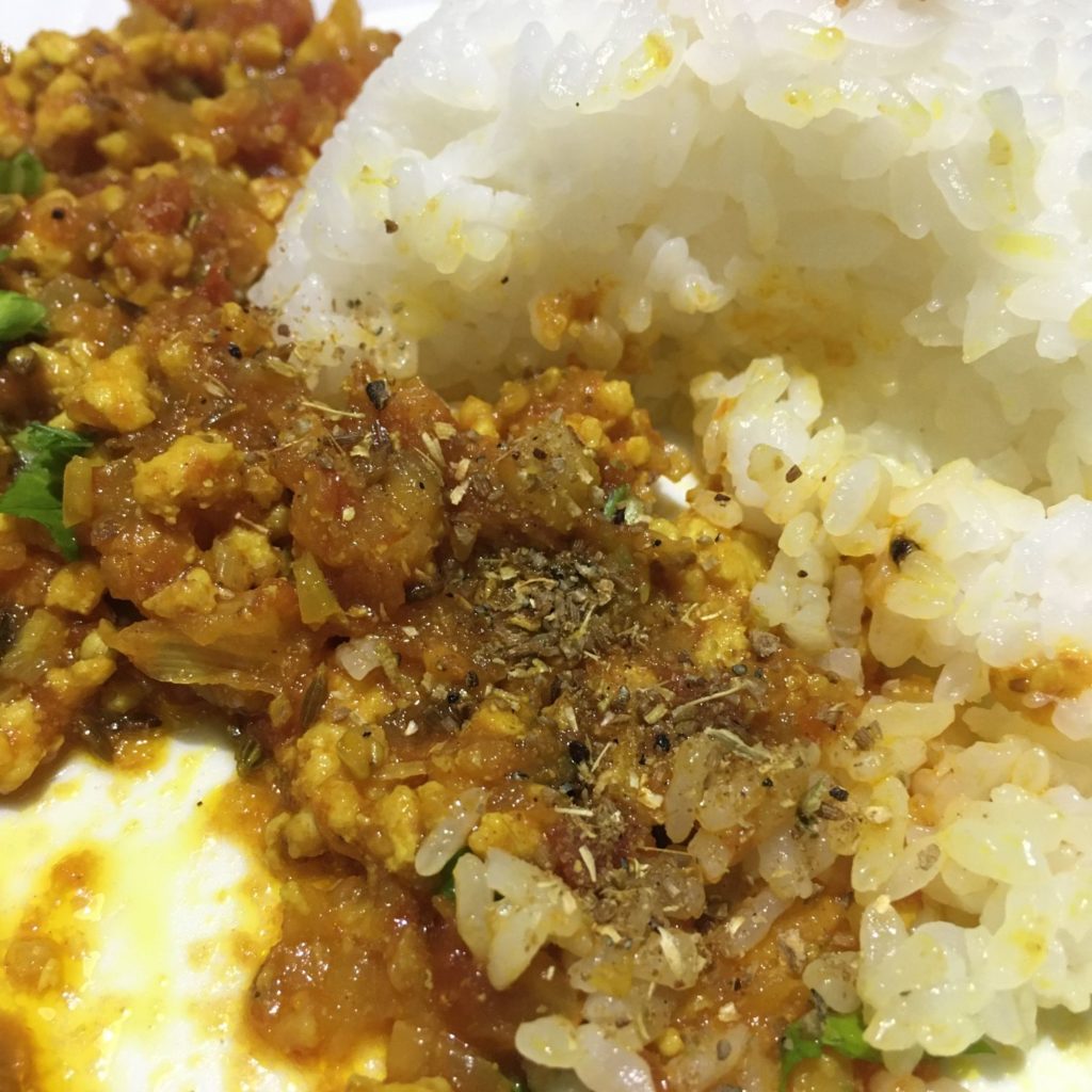 このスパイスでさらに香り立ちます