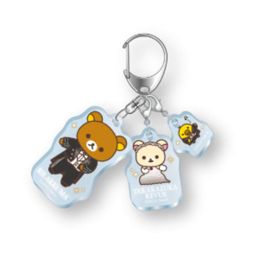 アクリルのクリアな見た目が涼しいチャーム