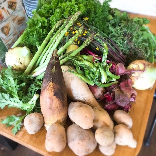 新鮮な野菜は岡山から