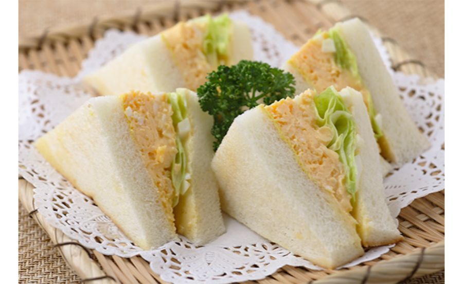 ルマンの代名詞・ふわふわの卵がたっぷりのエッグサンド