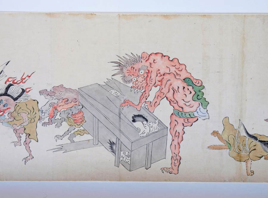 新旧の妖怪・幽霊画が一堂に「百鬼夜行展」高台寺で8月31日まで