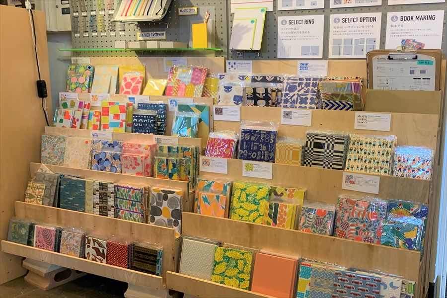 &PAPERSの手作りノート