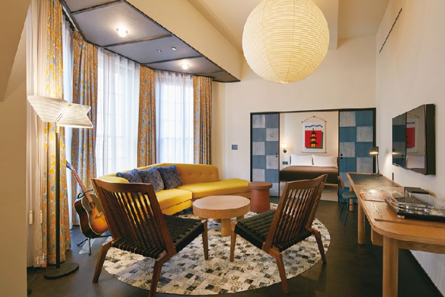 エースホテル内観