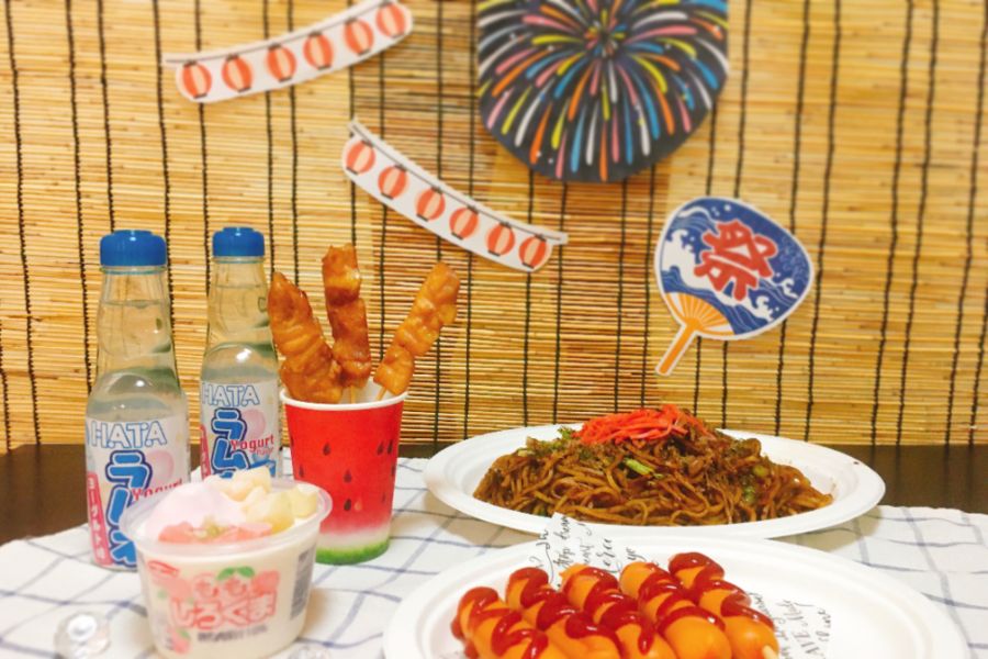 【おうち縁日のアイデア集】メニュー・飾り・ゲーム・100均活用法