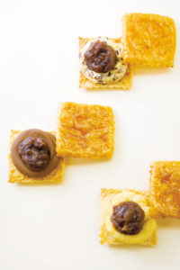 あんこを挟んだパイ