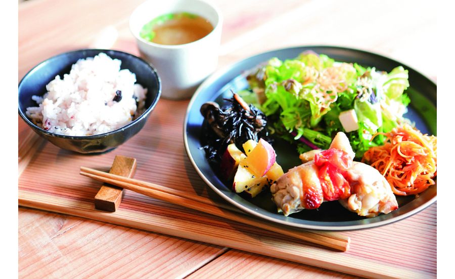 内容は週替わりのsantokoランチプレート