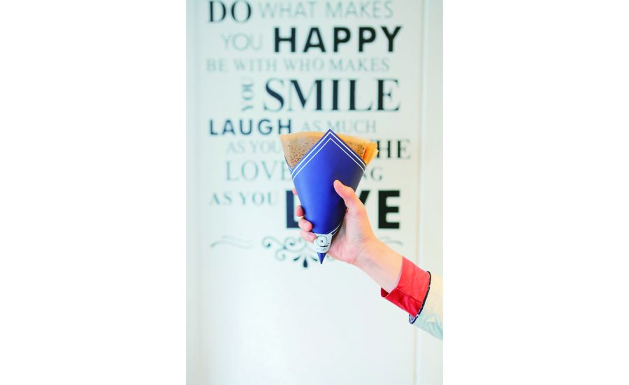 映えないけれど忘れられない味わいのクレープ