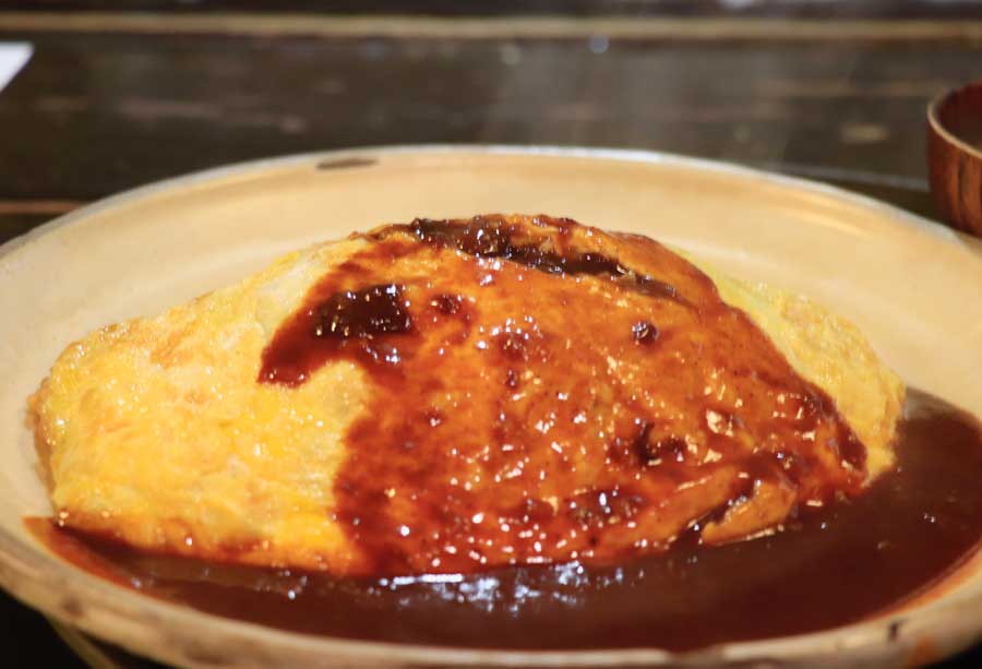 おいしそうなオムライス
