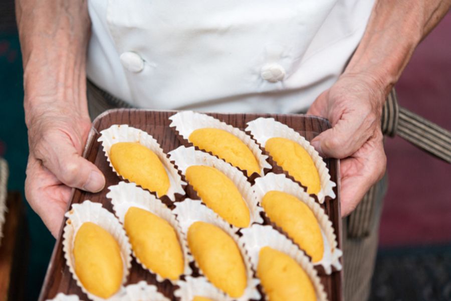 たくさんのスイートポテト