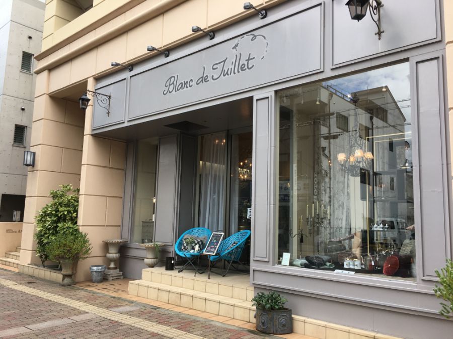 お洒落なインテリアショップ