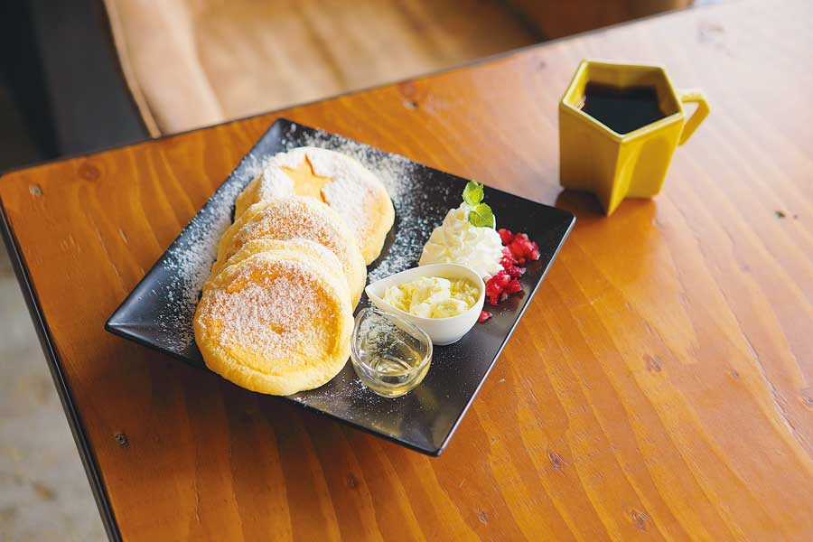 おいしそうなパンケーキ