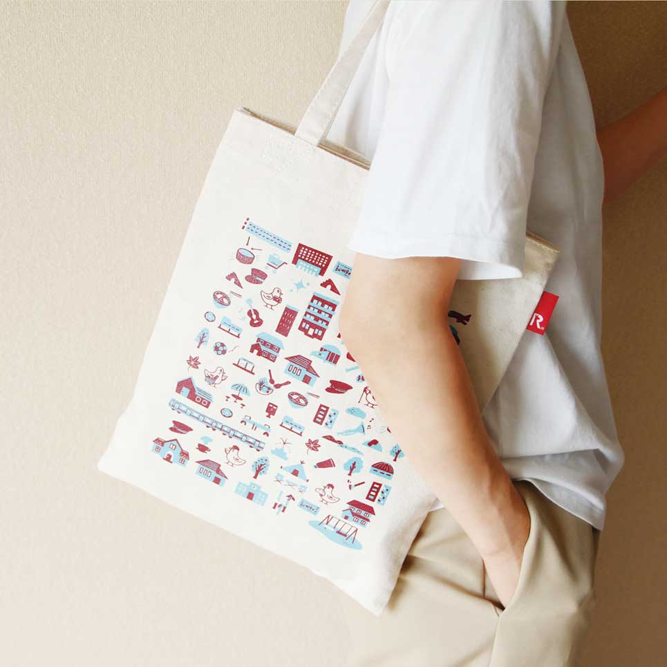 北急開業50周年トートバッグが発売中