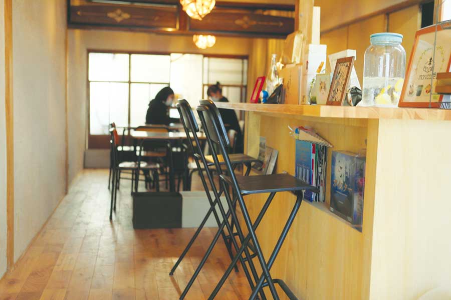 おしゃれな店内