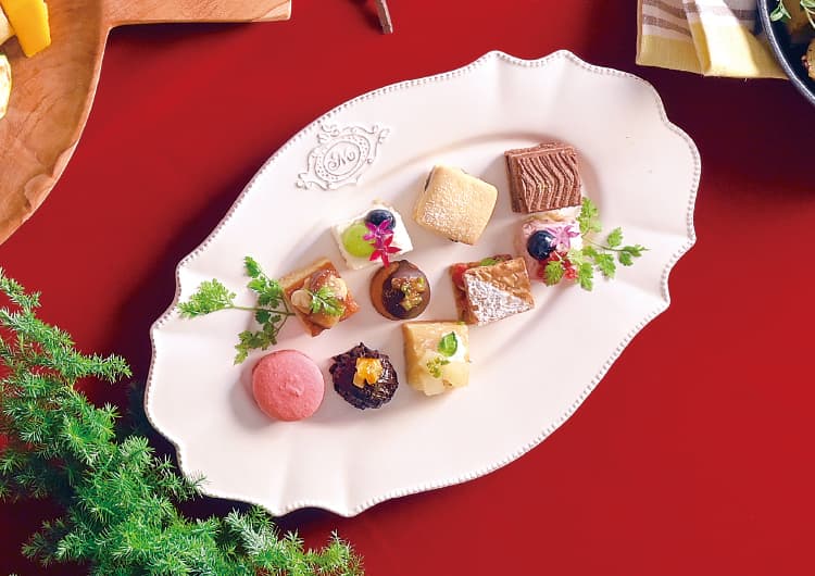 多彩なスイーツ