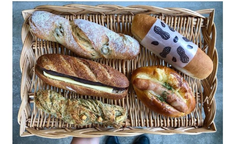 gnomeのパン盛り合わせ