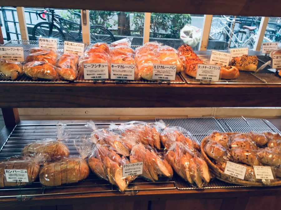 種類豊富なパンのラインアップ