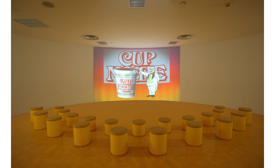 カップヌードルシアター内の様子