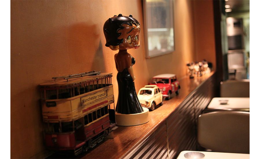 ドリヤードの内観