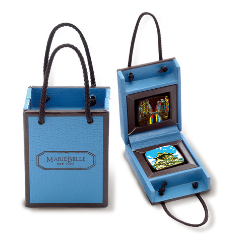 ショッピングバッグのパッケージがかわいいチョコレート