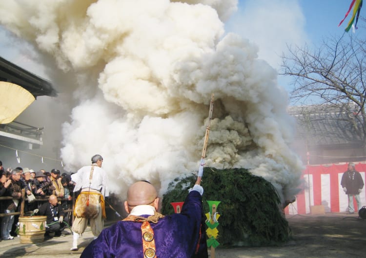 西宮・門戸厄神 東光寺で除災招福を願う星祭（節分）を開催