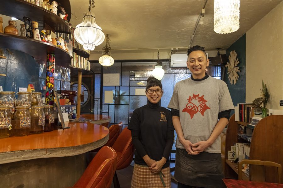 ンケリコを切り盛りする清水さんご夫婦