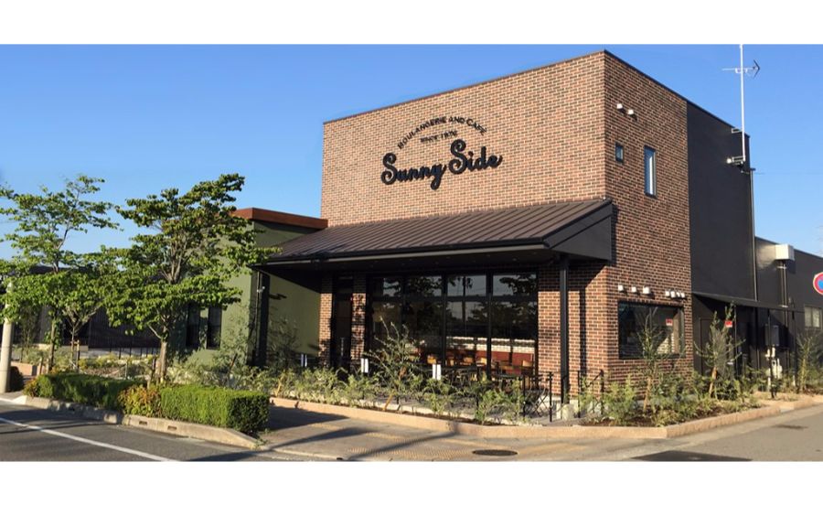 BOULANGERIE AND CAFÉ Sunny Side 宝塚中山寺店の外観