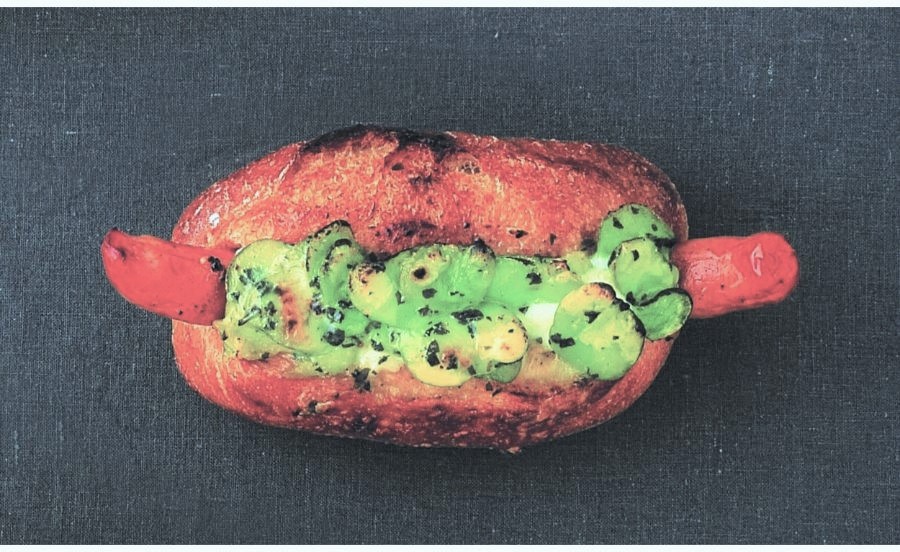 Pane Ho Marettaの焼きそら豆のバジル