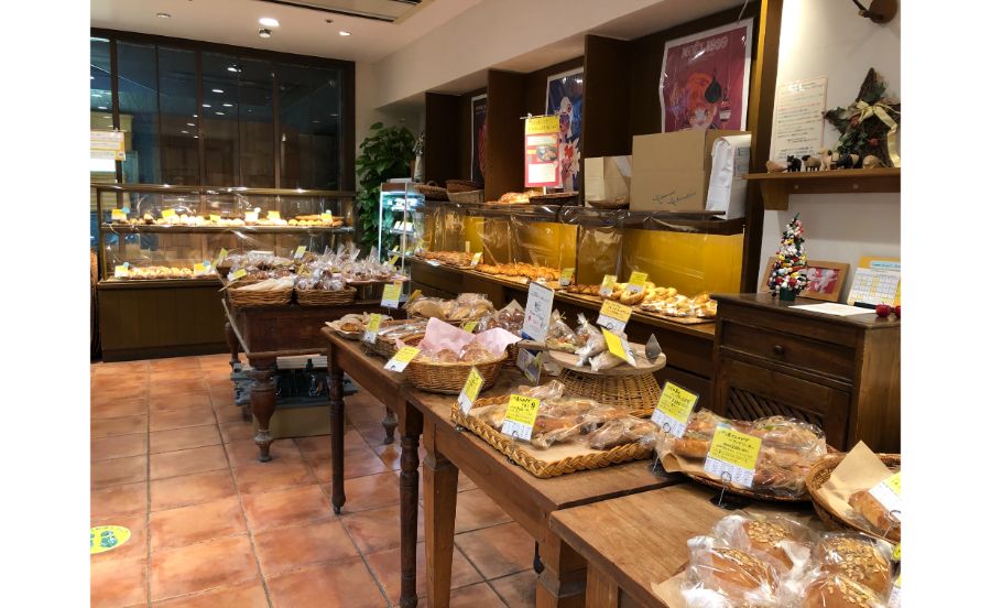 ブランジェリー コム・シノワの内観