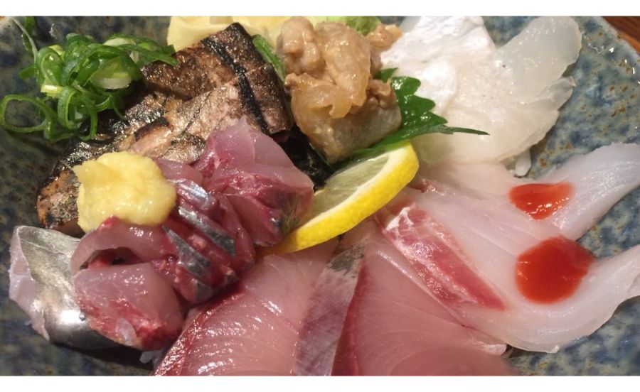 魚どん　然の刺身