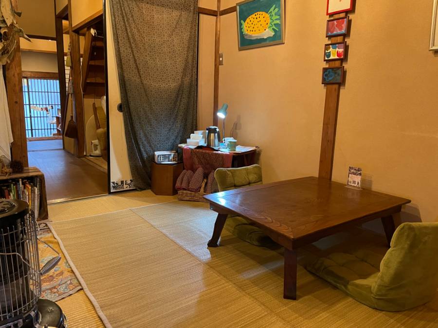 プテアの座敷スペース