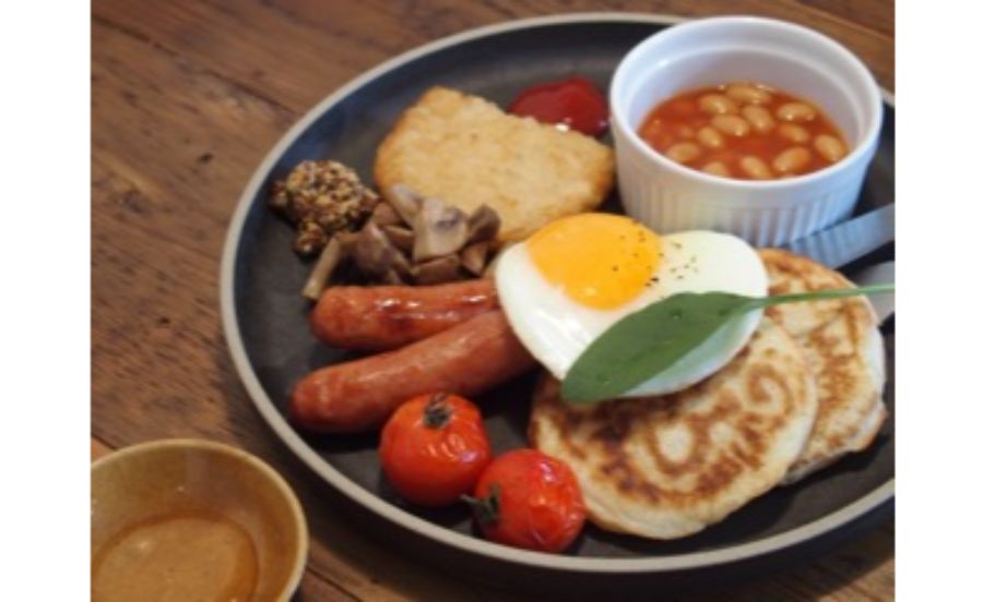 cafe upeのイングリッシュプレート