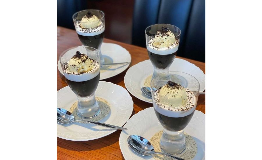 名次珈琲店の珈琲ゼリー