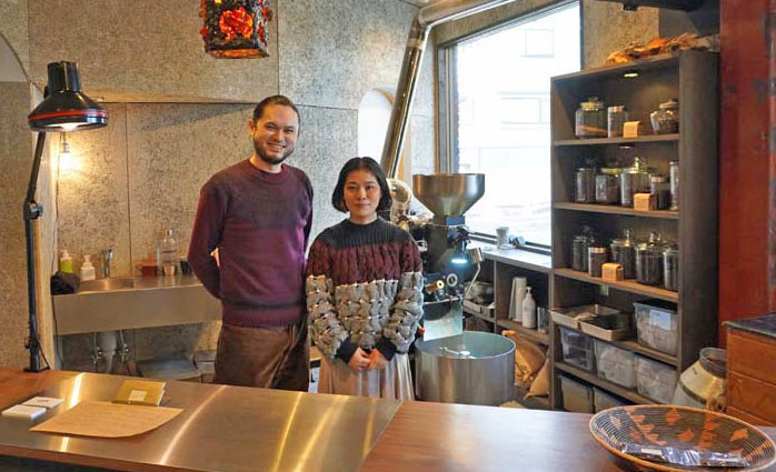 大山崎コーヒーロースターの中村ご夫妻