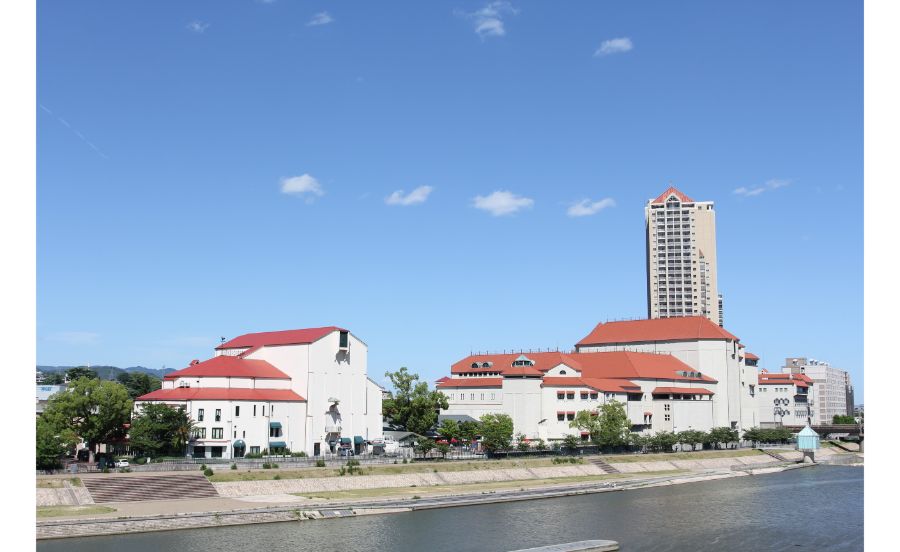 「ラーメン工房  あ  宝塚店」のテラスからの眺め