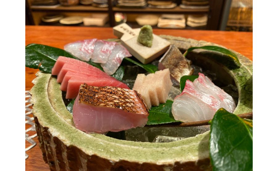 酒場　酒ﾄ魚ﾄ汝ﾄ私の刺身