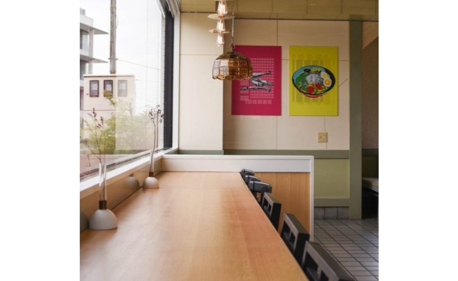 島田製麺食堂　宝塚店の内観