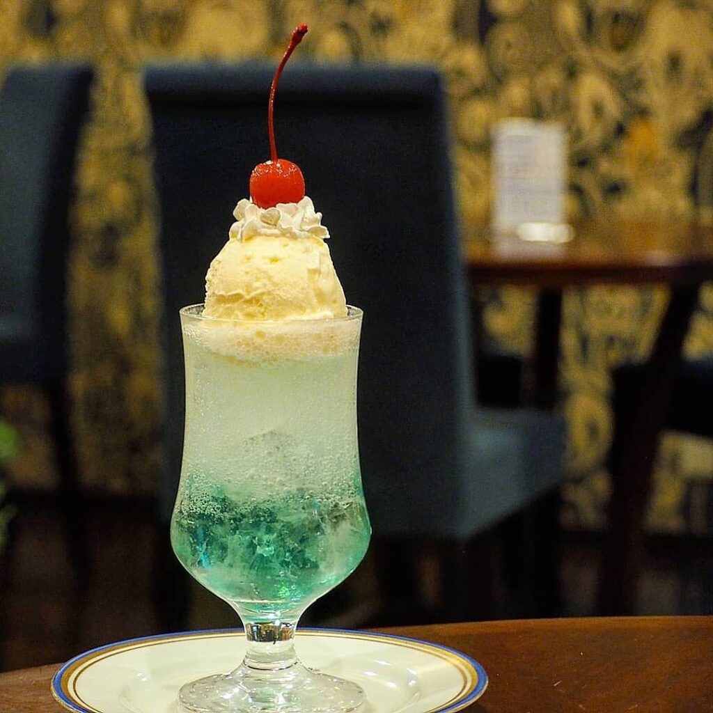 前田珈琲のクリームソーダ