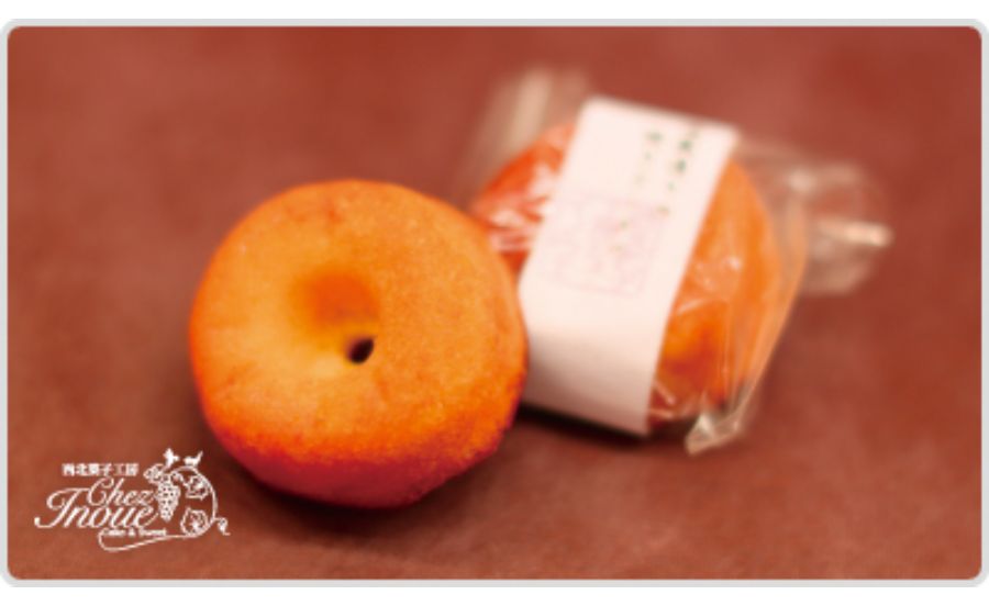 西北菓子工房シェ･イノウエの酒蔵通りの焼きドーナツ