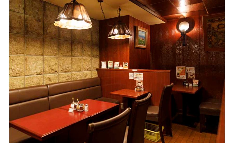 珈琲専門店サンシャインの内観