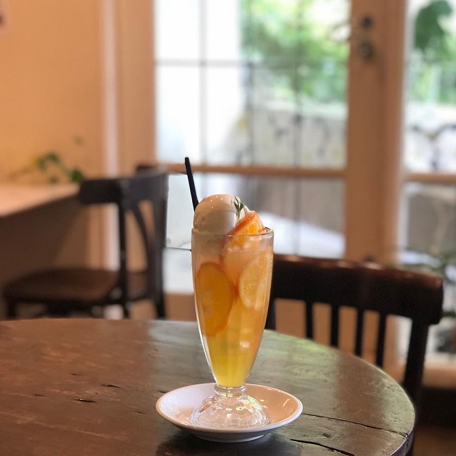 山猫軒のクリームソーダ