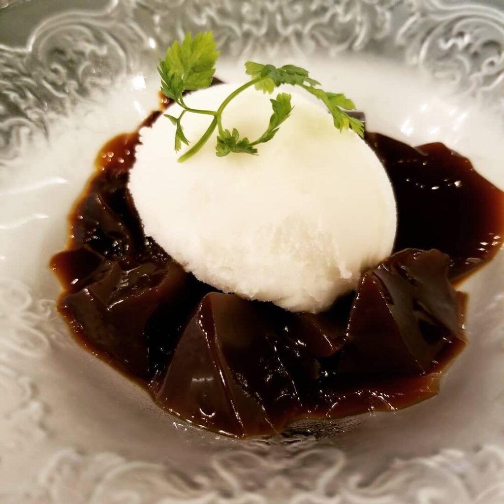 カフェアストーレのエスプレッソゼリー