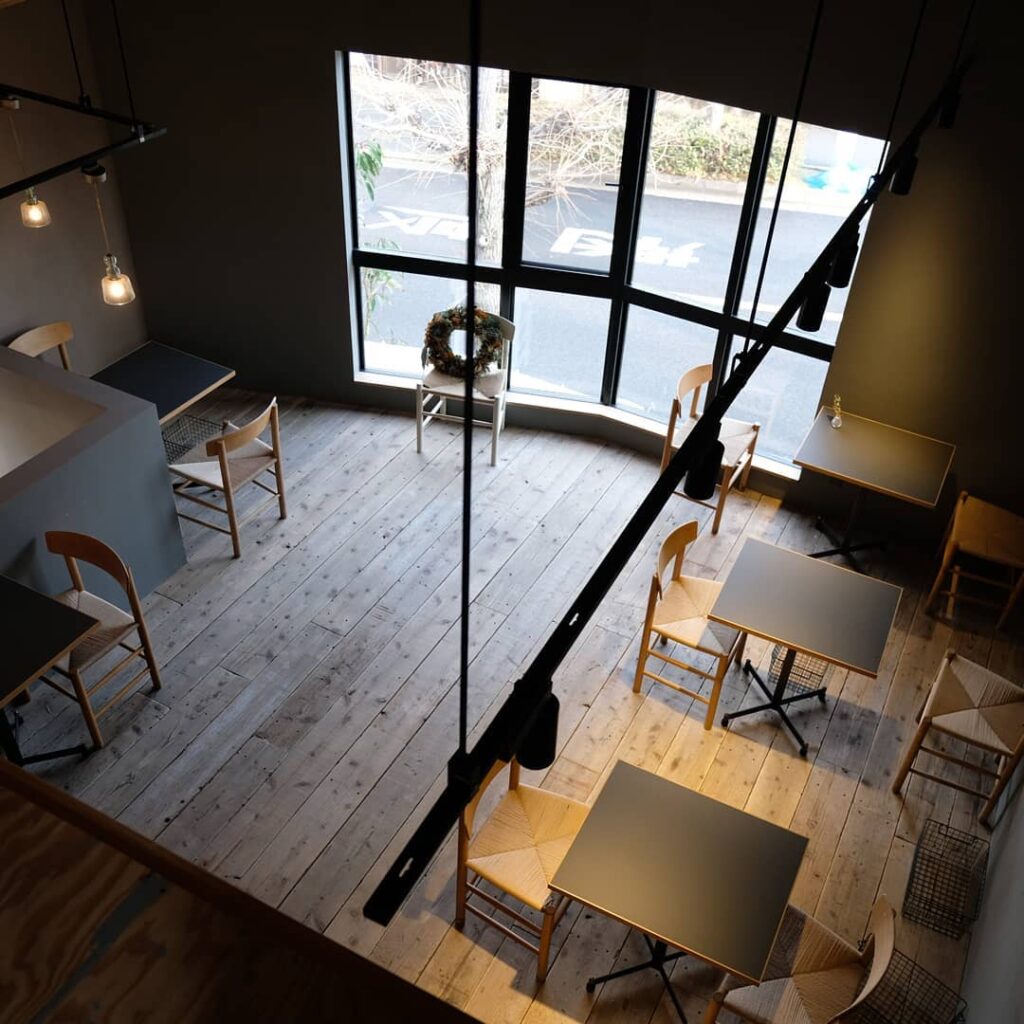 アエレコーヒーロースターの内観