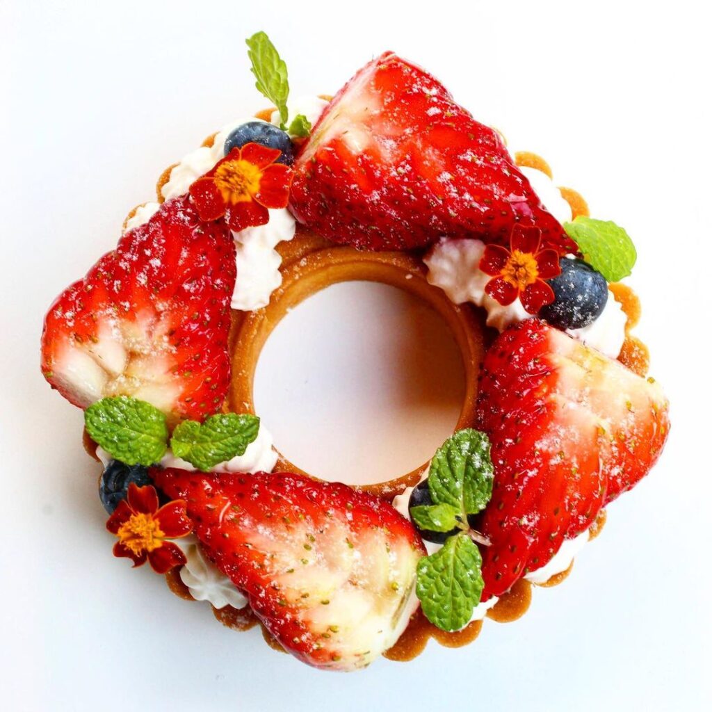 高槻コーラルキッチンのタルト